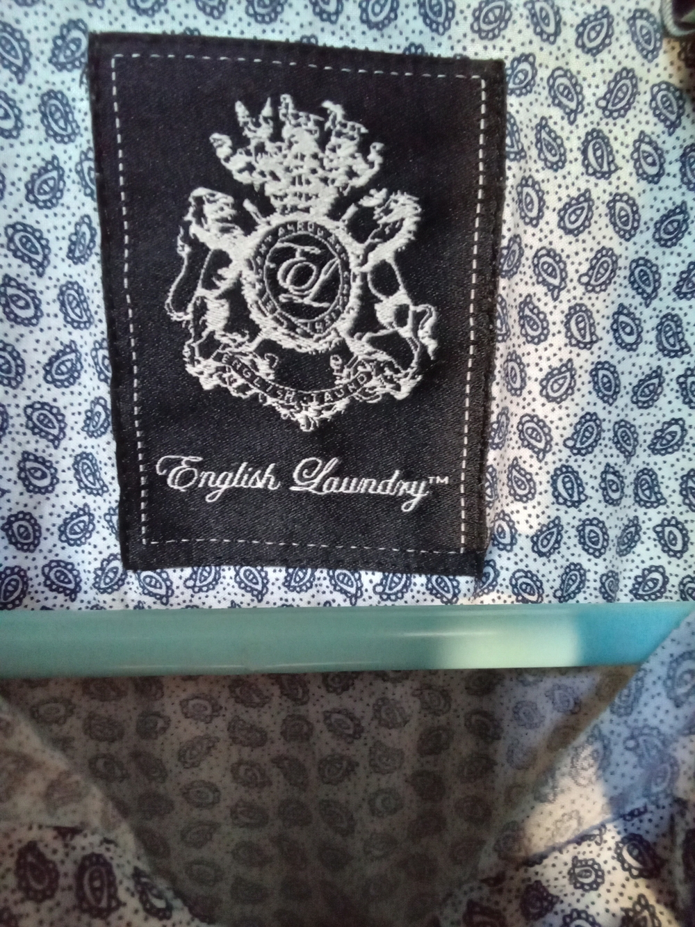 English Laundry Mens Shirt Bundle(2) Blue And White. 15/15.5 - Picture 7 of 7